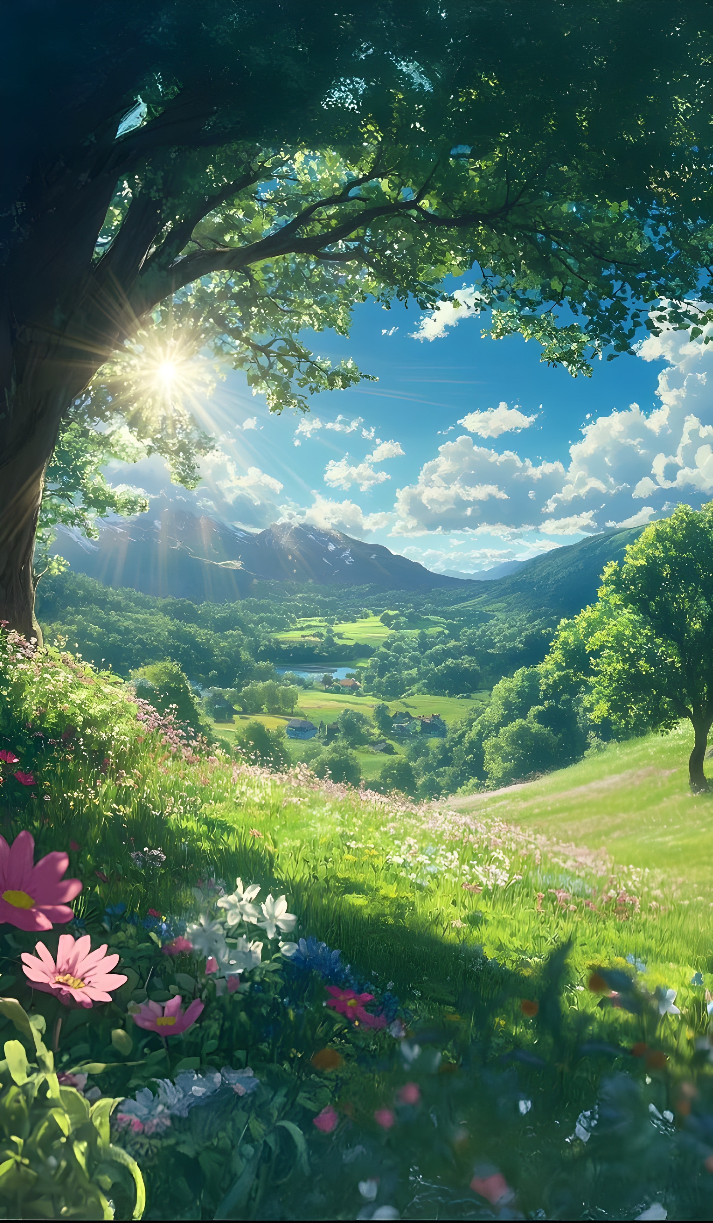 Background landscape